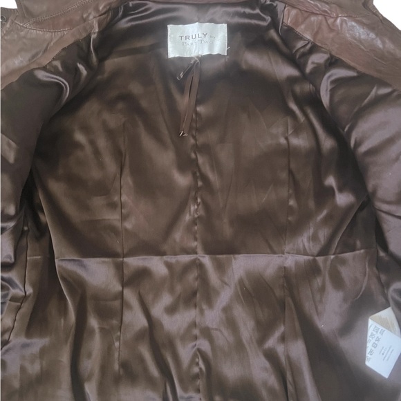 Part Two Leather Jacket - Size 8 - Picture 2 of 6